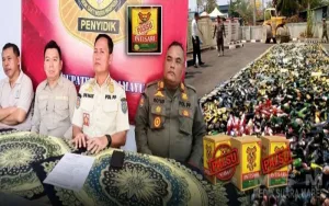 Diduga S pelaku agen Minhol dengan sengaja palsukan minhol campuran air dan zat pewarna merampas moral institusi SatPol.PP dan DamKar Kabupaten Indramayu