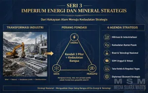 Imperium Energi  dan Mineral Strategis: MJP Hutagaol Dorong Indonesia Kuasai Teknologi dan Industri Hilir