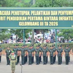282 Bintara Infanteri di Rindam III/Slw Resmi Dilantik, Siap Mengabdi Kepasa Bangsa