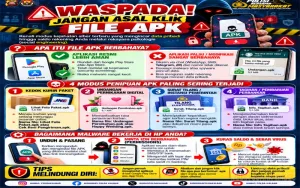 Waspada Penipuan File APK, Polda Kalbar Imbau Masyarakat Jangan Sembarangan Unduh Aplikasi