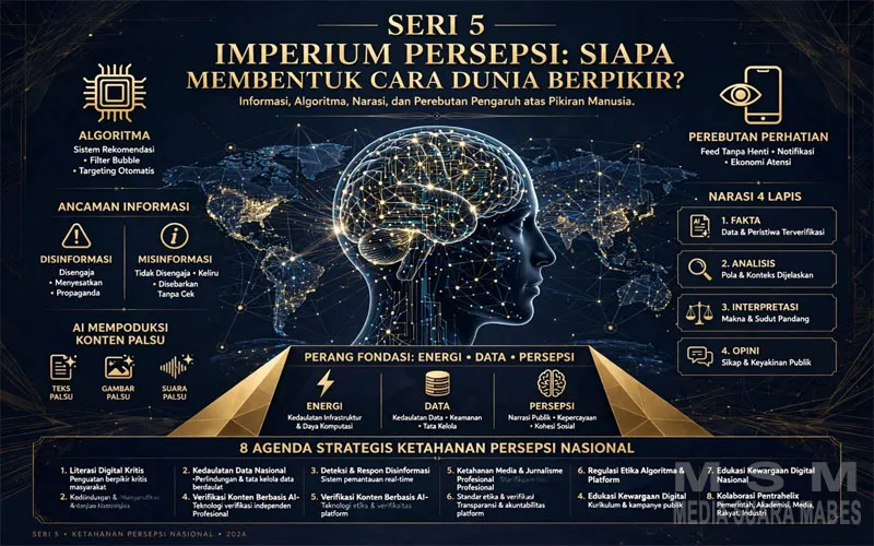 Imperium Persepsi, Brigjen (Purn.) MJP Hutagaol Soroti Disinformasi dan Kemandirian Berpikir di Era Digital