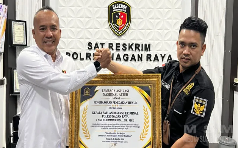 Lana Apresiasi Kasat Reskrim Polres Nagan Raya Atas Pengungkapan Dugaan Penyalahgunaan BBM Bersubsidi