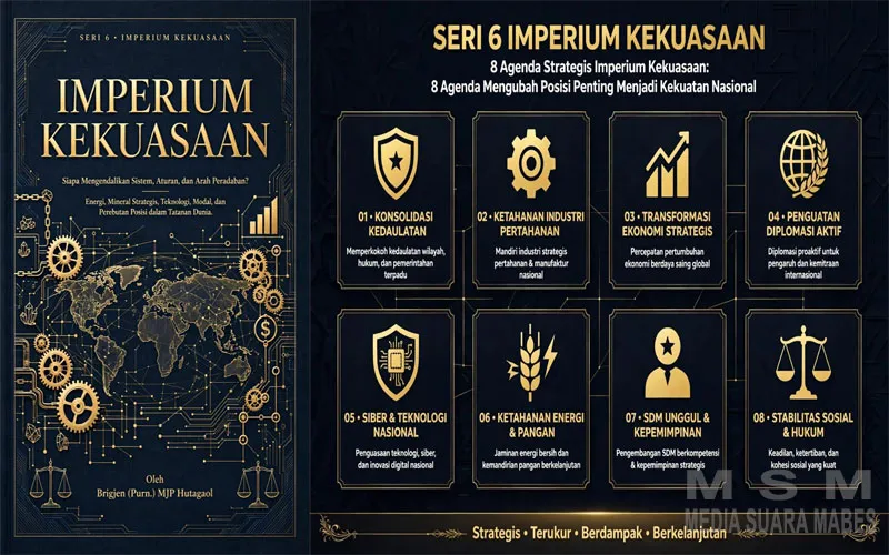 Imperium Kekuasaan Global: MJP Hutagaol Soroti Energi, Teknologi, dan Kemandirian Strategis Indonesia