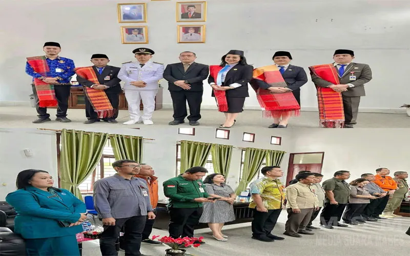 Bupati Humbahas Tegaskan Sikap Profesionalisme dan Tanggung Jawab pada Pelantikan Pejabat Administrator dan Fungsional