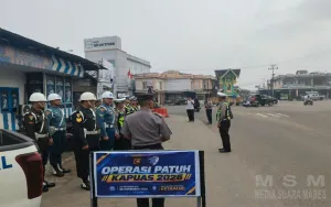 Ops Patuh Kapuas 2026, Polres Ketapang Tertibkan Pengendara Dan Tindak Pengguna Knalpot Brong
