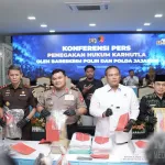 Konferensi Pers Penegakkan Hukum Karhutla, Polda Kalbar tangani 68 Kasus Perorangan dan 33 Kasus Korporasi