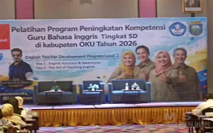 Terbongkar ! Pelatihan Peningkatan Kompetensi Guru Bahasa Inggris SD Rp 1 Juta per Sekolah di OKU di Buka Langsung Kabid Kurikulum, LKP Swasta Royal school Raup Ratusan Juta Kepsek Tertekan