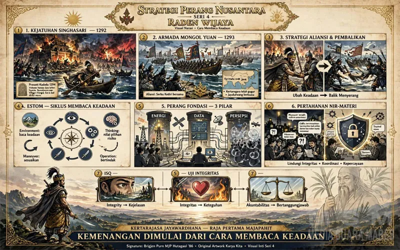 Raden Wijaya dan Sun Tzu: Strategi Majapahit Jadi Pelajaran Ketahanan Nasional Indonesia