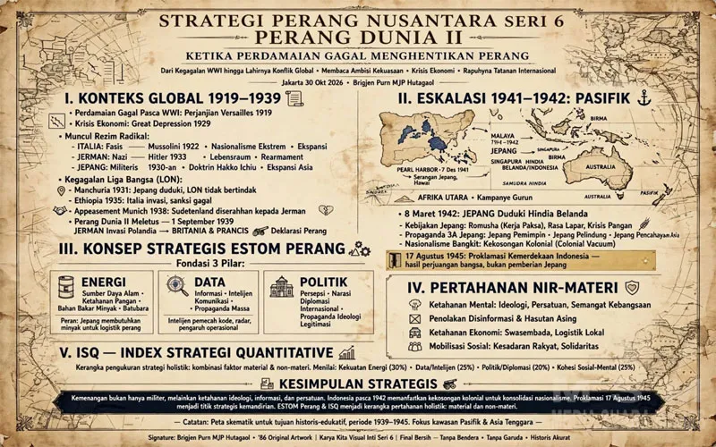 Perang Dunia II Menjadi Pelajaran Strategis: Perdamaian Tanpa Kesiapan Dan Kewaspadaan Rentan Runtuh