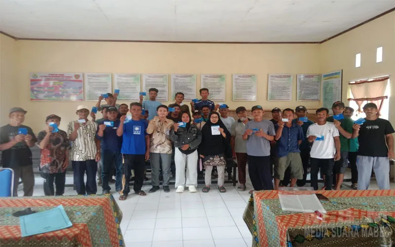 Nelayan Desa Bunga Terima Kartu KUSUKA dan BUTAB Dari BRI Unit Tambun KC Tolitoli