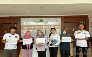 Promo BRIguna, BRI BO Tolitoli Sambangi Kantor Pengadilan Agama