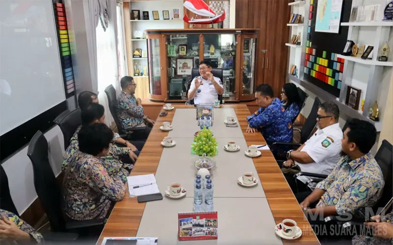 Terima Audiensi Satker PPS Babel, Bupati Harap SR Segera terwujud